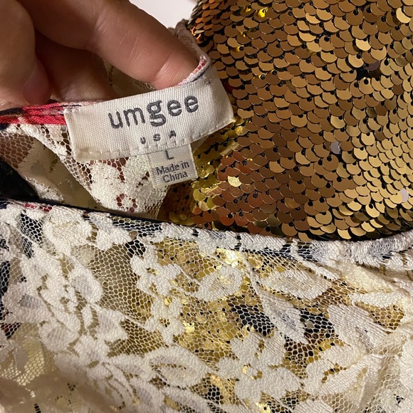 Imager boutique mini dress. Size large - Picture 3 of 3